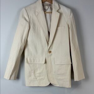 Vanessa Bruno Cream Blazer Size EU 34